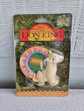 VTG Disney Decorel The Lion King Nala Photo Picture Frame 1 1/2in 1990's
